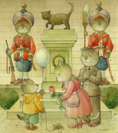 Monument to Cat, 2006 by Kestutis Kasparavicius